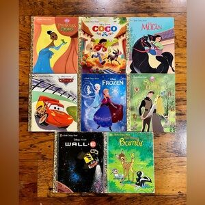 ✨ Disney Little Golden Book Lot – 8 Classics & Fan Favorites! ✨